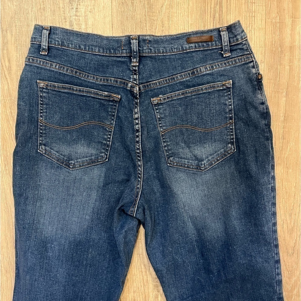 Lee Relaxed Fit Blue Jeans 12P Petite - Picture 11 of 11